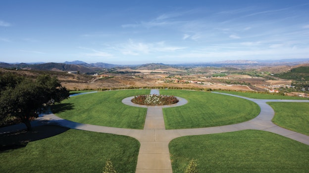 South garden at the library South garden at the library