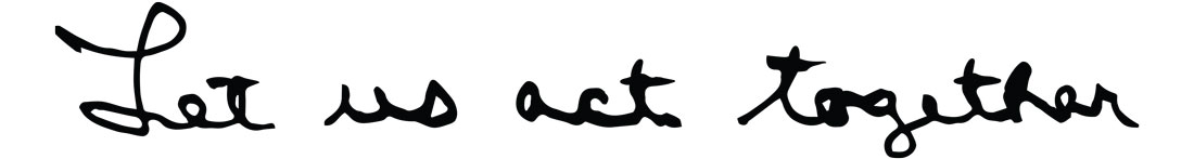 Let us act together - Reagan script Let us act together - Reagan script