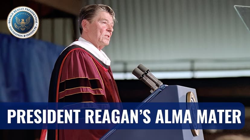 President of Eureka College Dr. Jamel Wright Shares Untold Stories of Ronald Reagan