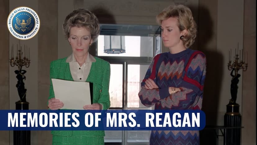 Planning Events for President and Mrs. Reagan