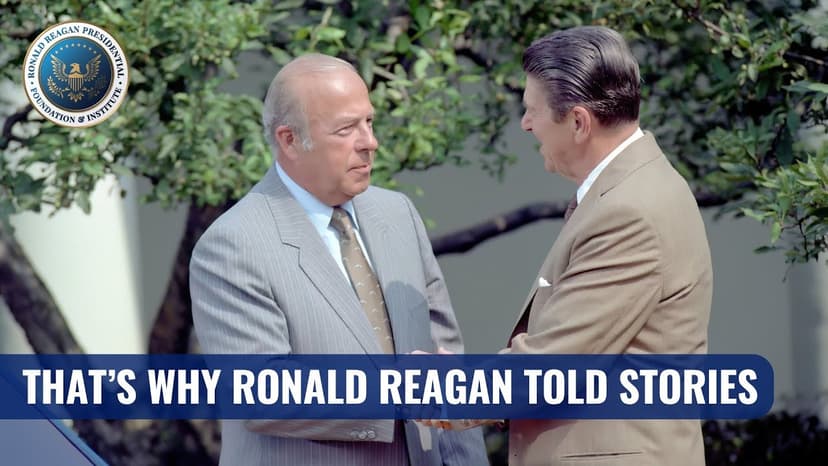 60th Secretary of State George Shultz Talks About the Character of Ronald Reagan