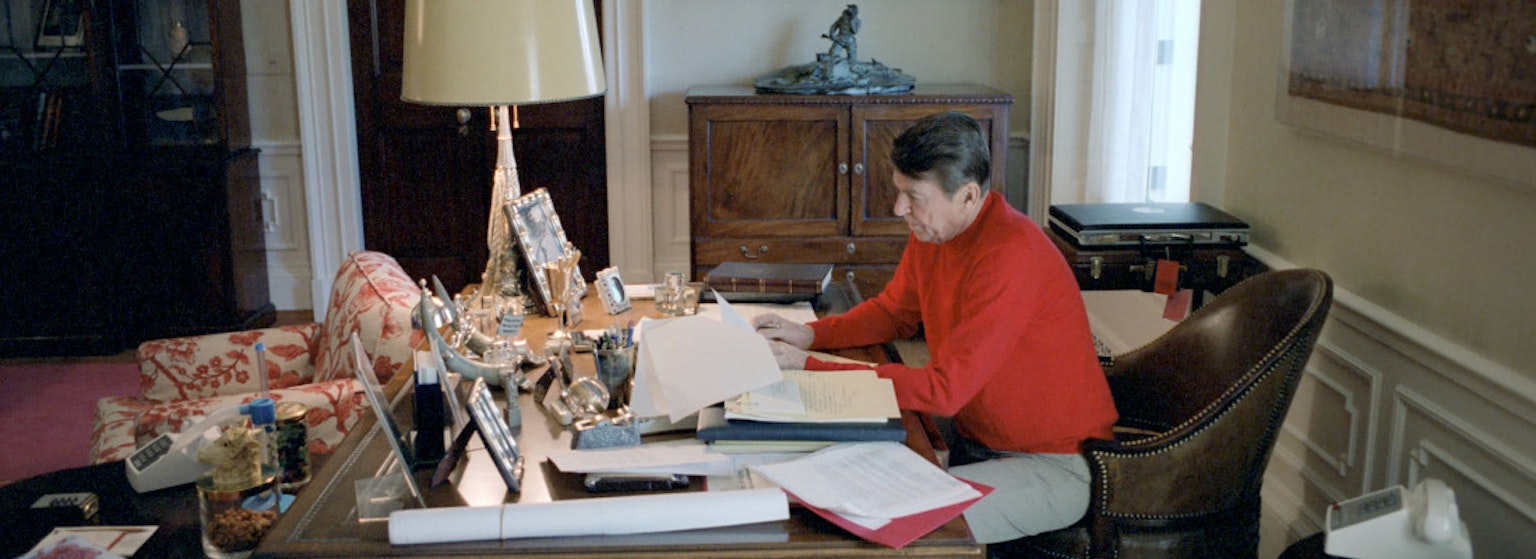 Ronald Reagan's white house diaries for the day of 04-15-1981