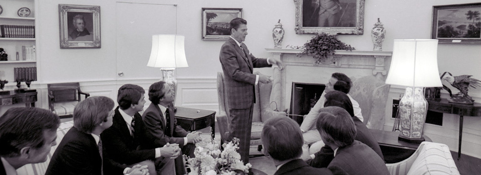 Ronald Reagan's white house diaries for the day of 05-04-1981