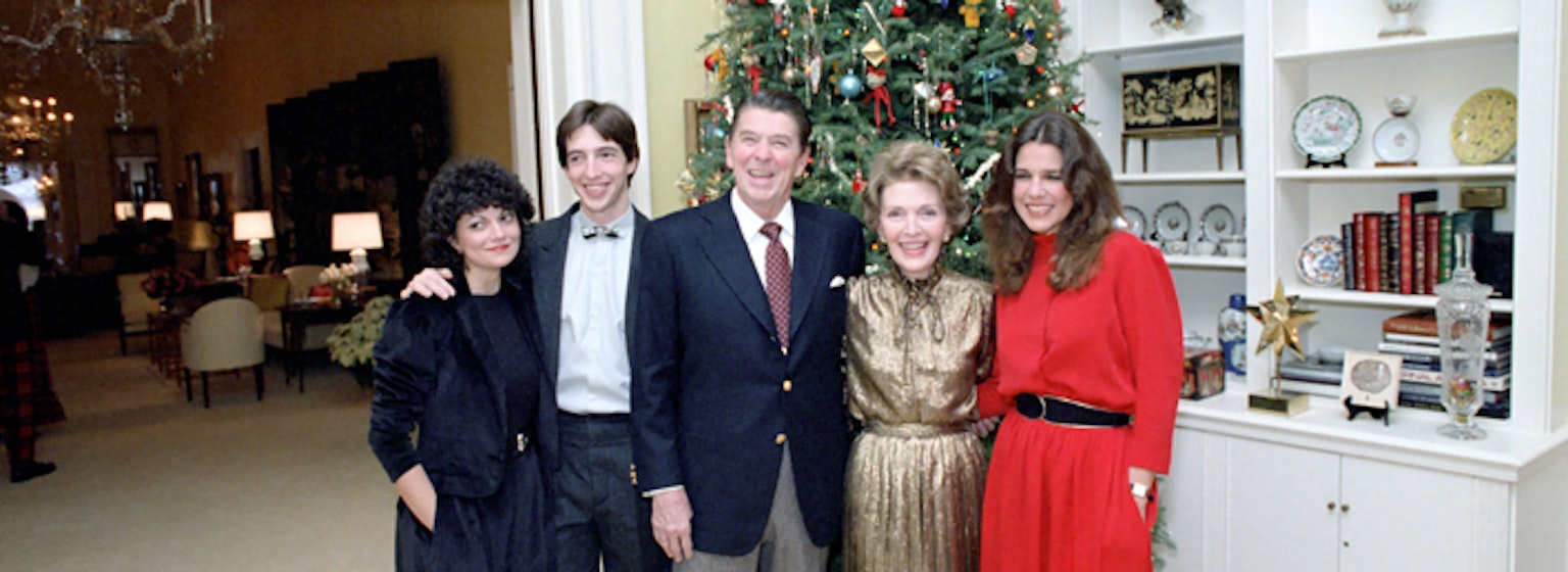 Ronald Reagan's white house diaries for the day of 12-25-1981