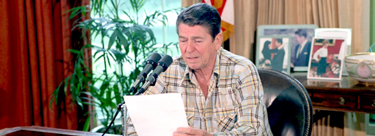 Ronald Reagan's white house diaries for the day of 05-08-1982