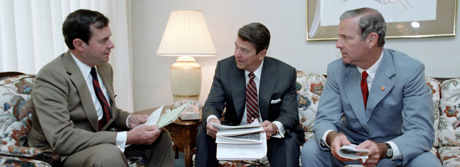 Ronald Reagan's white house diaries for the day of 07-08-1982