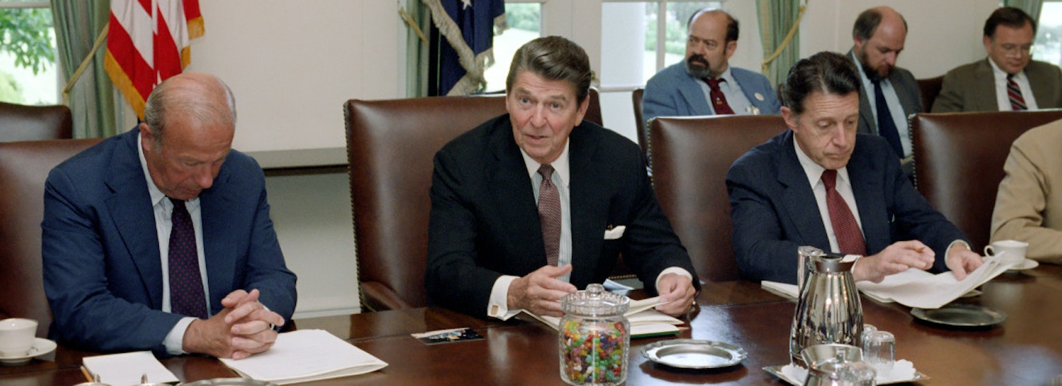 Ronald Reagan's white house diaries for the day of 08-09-1982