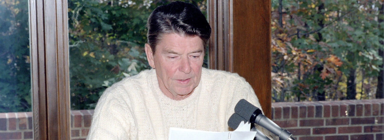 Ronald Reagan's white house diaries for the day of 10-23-1982