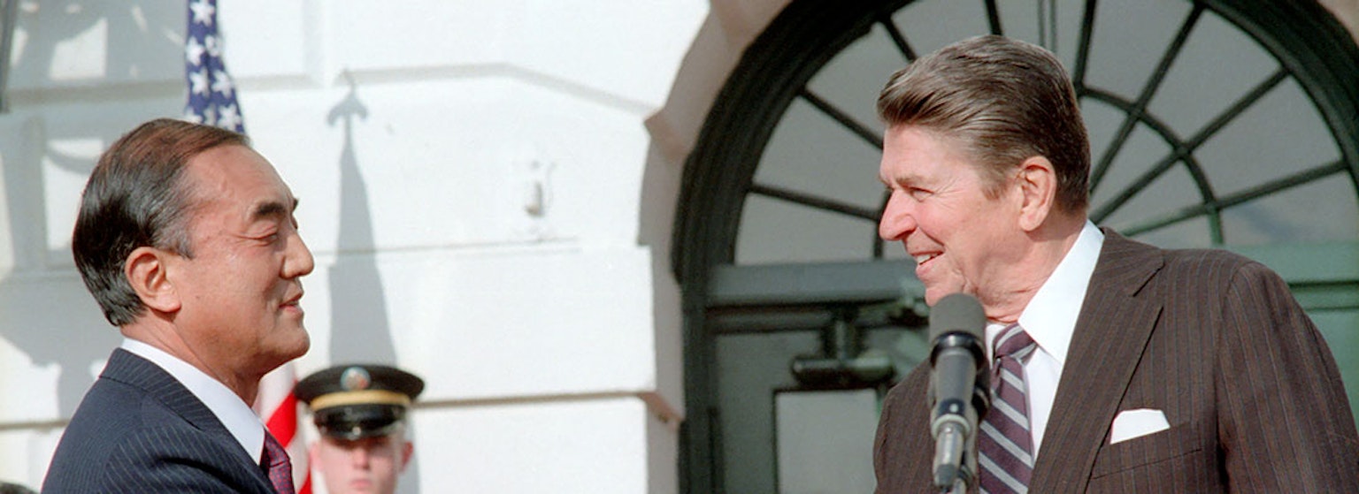 Ronald Reagan's white house diaries for the day of 01-18-1983