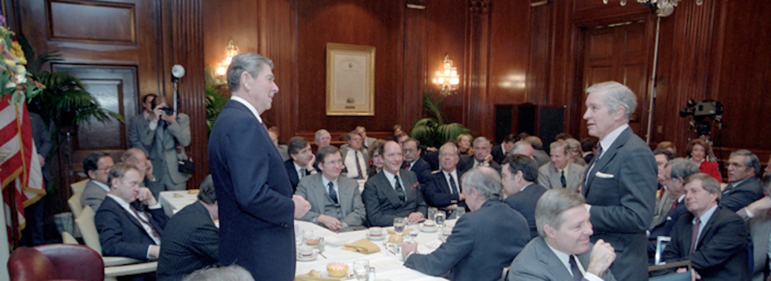 President Reagan's White House Diaries - 01-24-1984 Ronald Reagan's white house diaries for the day of 01-24-1984