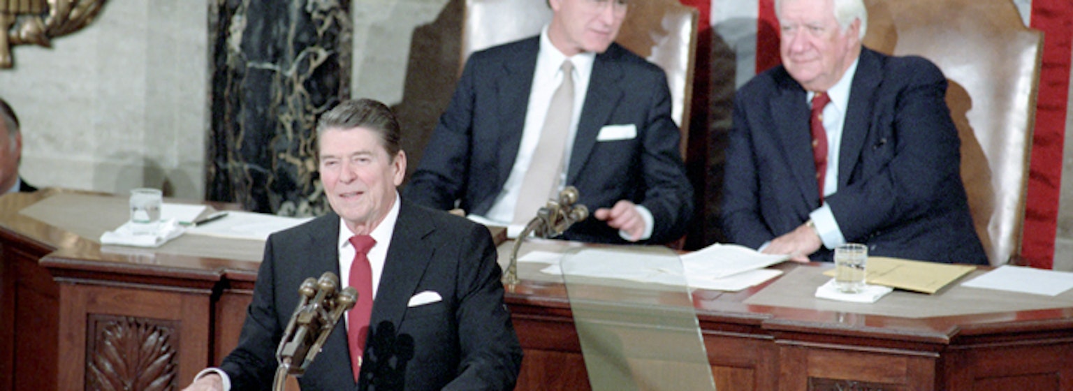 Ronald Reagan's white house diaries for the day of 01-25-1984