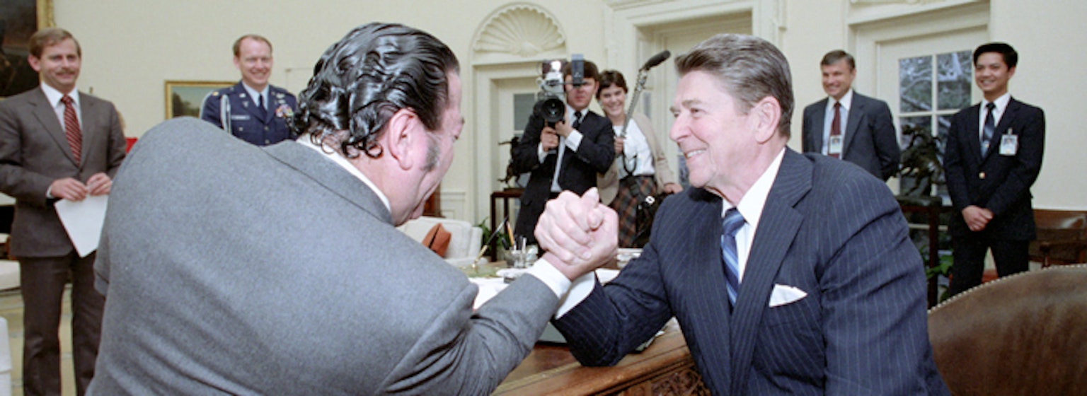 Ronald Reagan's white house diaries for the day of 02-16-1984