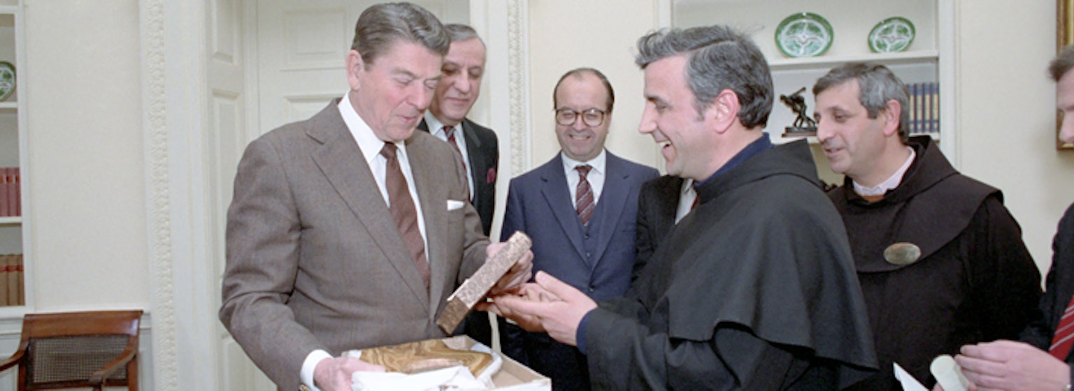 President Reagan's White House Diaries - 02-21-1984 Ronald Reagan's white house diaries for the day of 02-21-1984