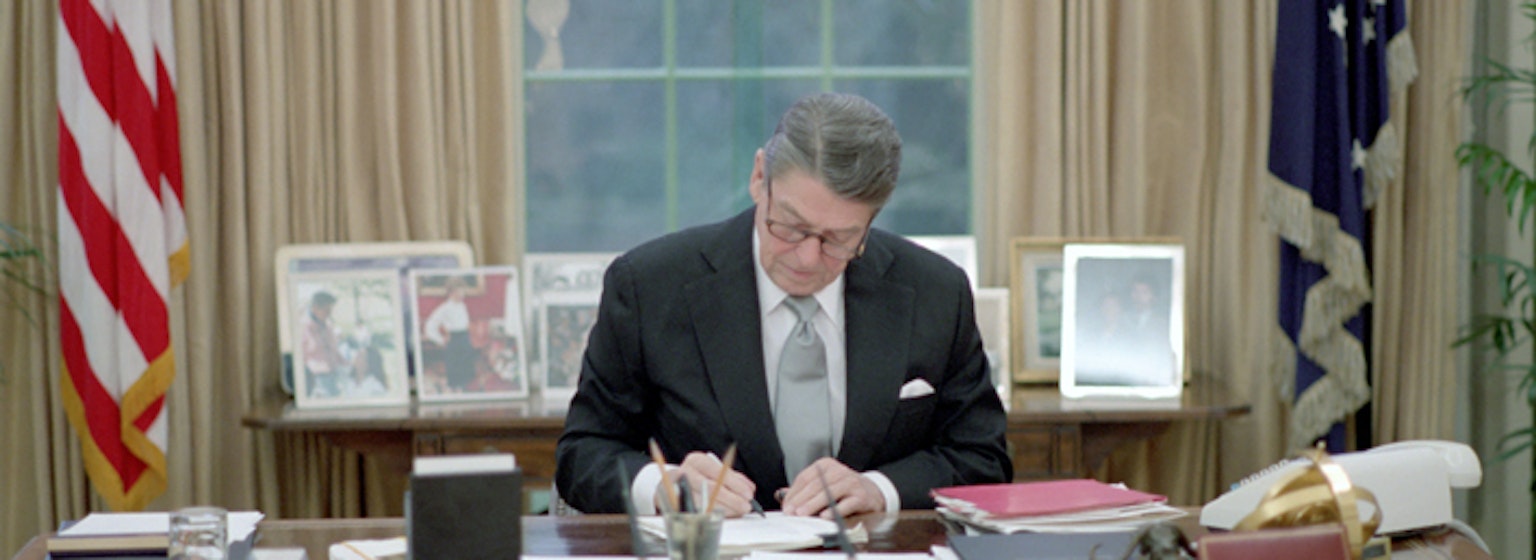 Ronald Reagan's white house diaries for the day of 02-23-1984