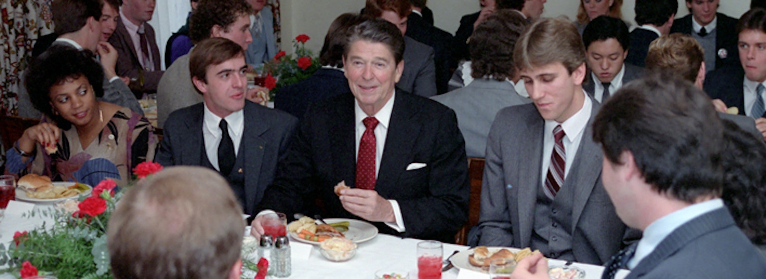 Ronald Reagan's white house diaries for the day of 10-24-1984