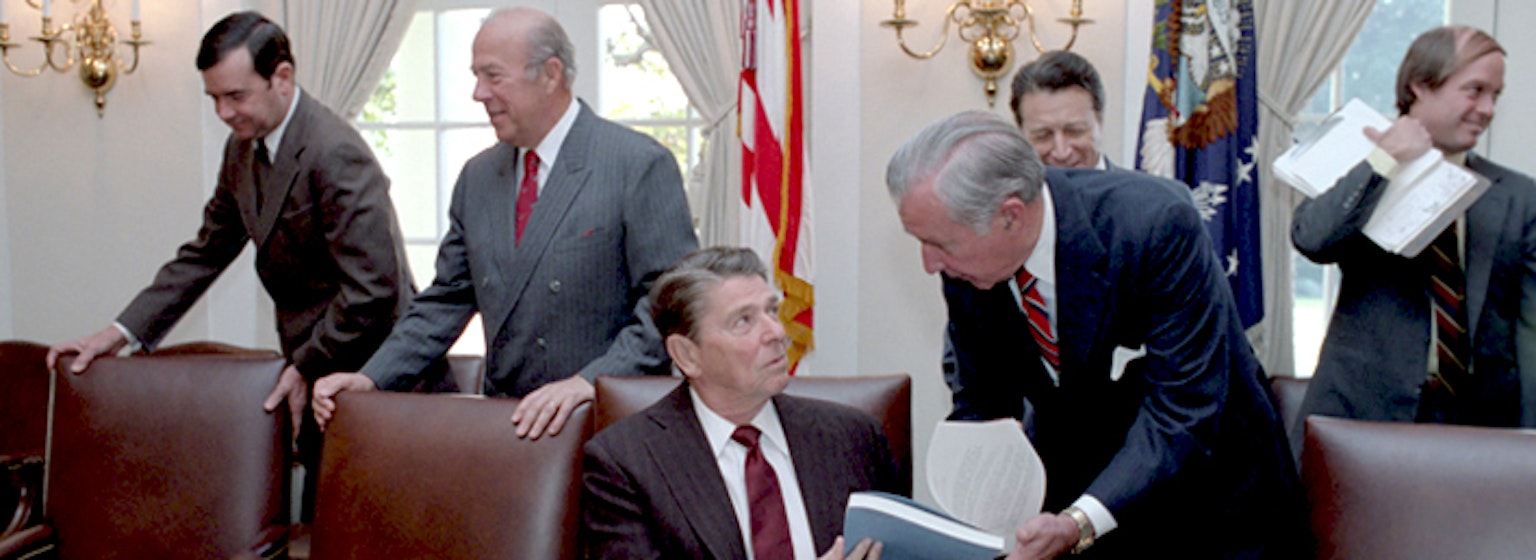 Ronald Reagan's white house diaries for the day of 11-27-1984