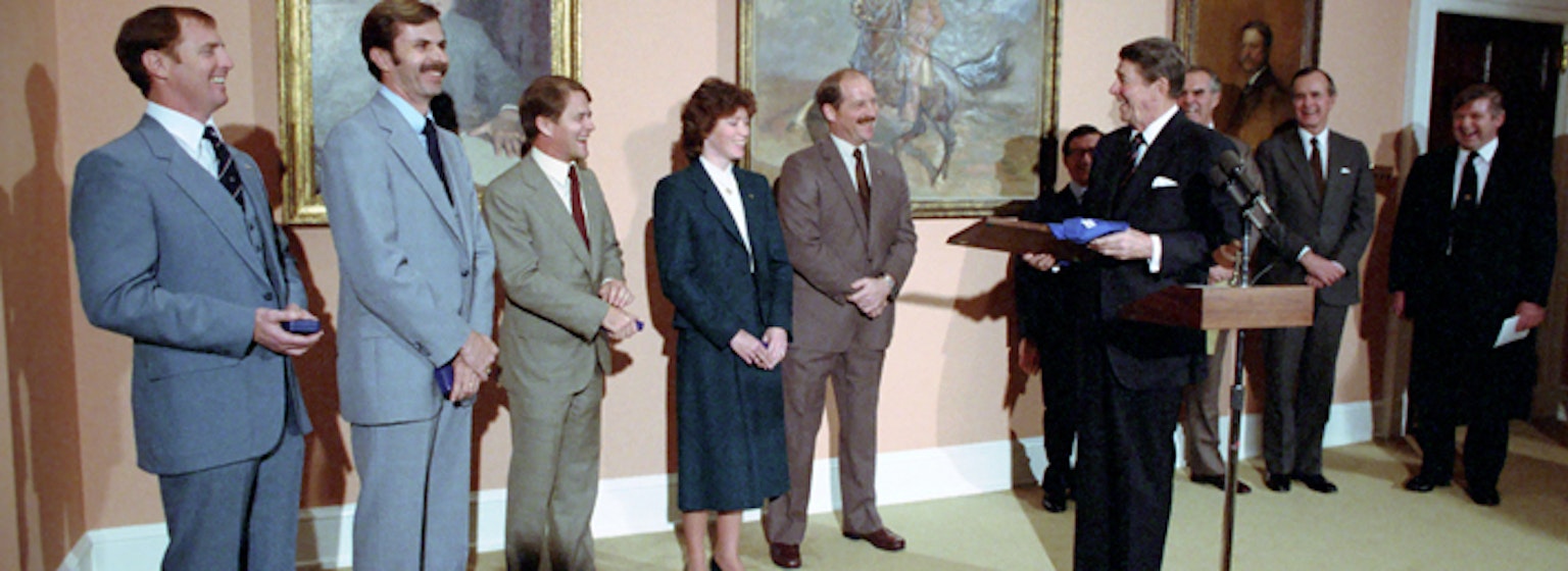 President Reagan's White House Diaries - 12-07-1984 Ronald Reagan's white house diaries for the day of 12-07-1984