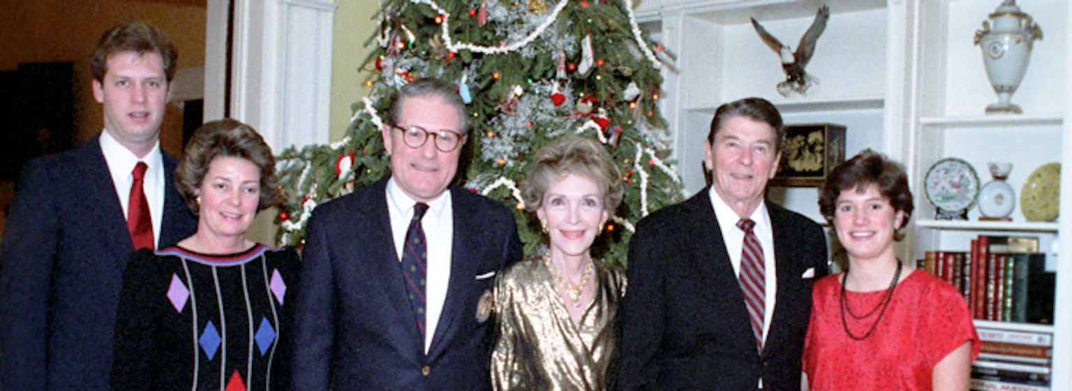 Ronald Reagan's white house diaries for the day of 12-25-1984