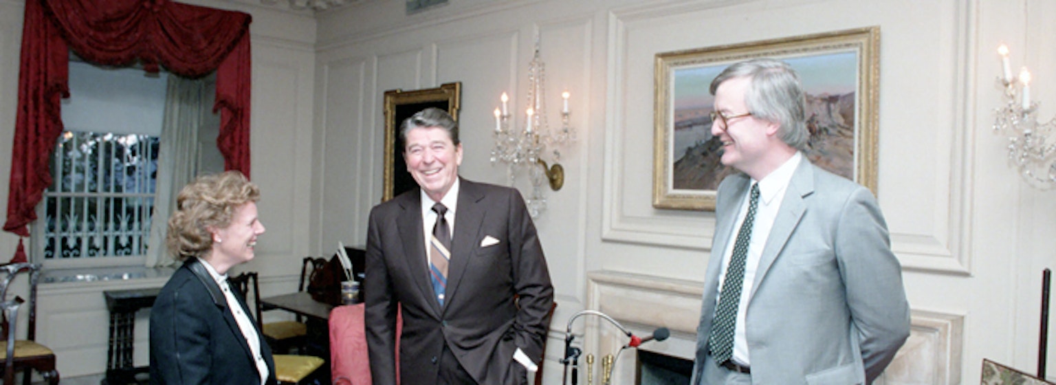 President Reagan's White House Diaries - 01-07-1985 Ronald Reagan's white house diaries for the day of 01-07-1985