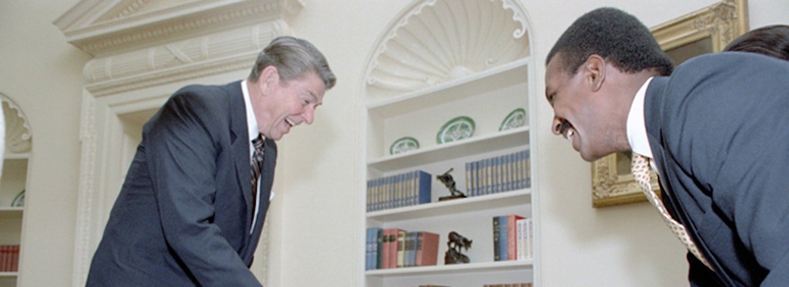 Ronald Reagan's white house diaries for the day of 01-10-1985