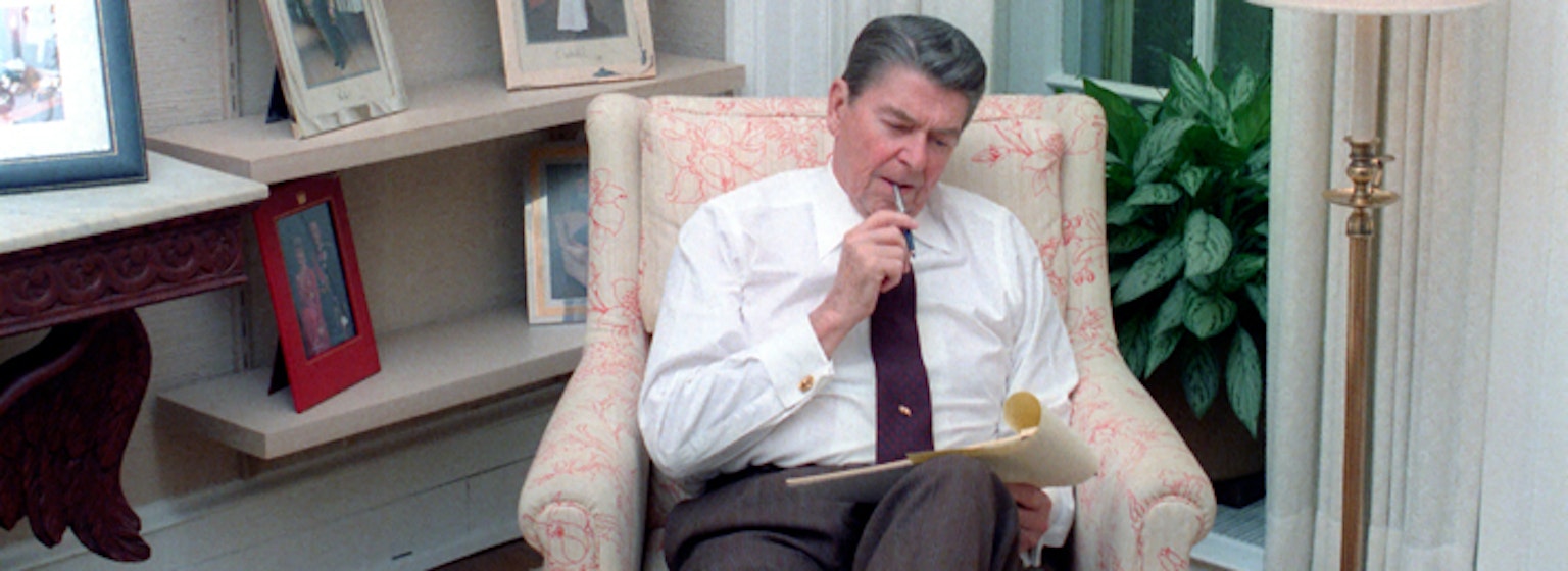 Ronald Reagan's white house diaries for the day of 01-17-1985