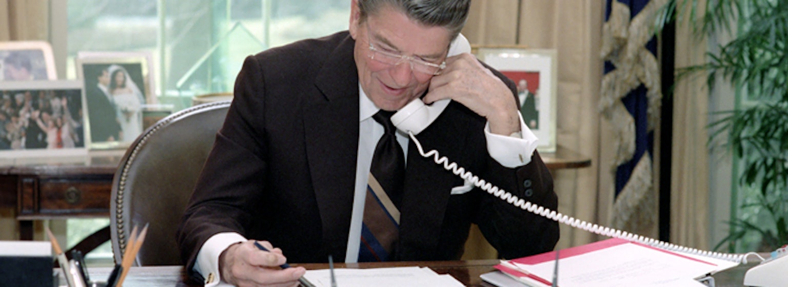 President Reagan's White House Diaries - 02-19-1985 Ronald Reagan's white house diaries for the day of 02-19-1985