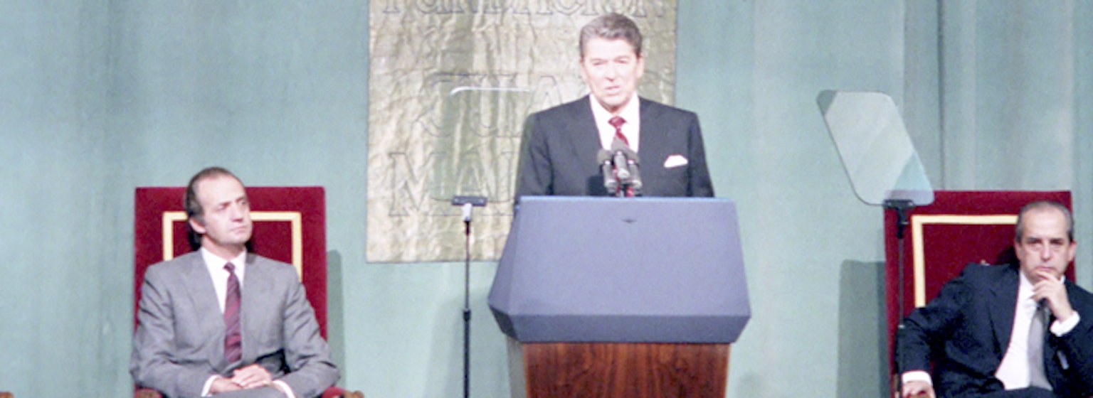 Ronald Reagan's white house diaries for the day of 05-07-1985