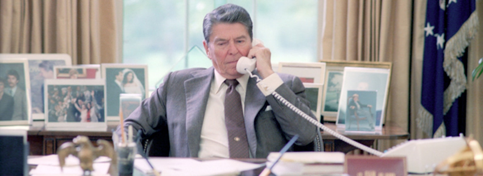 Ronald Reagan's white house diaries for the day of 07-01-1985