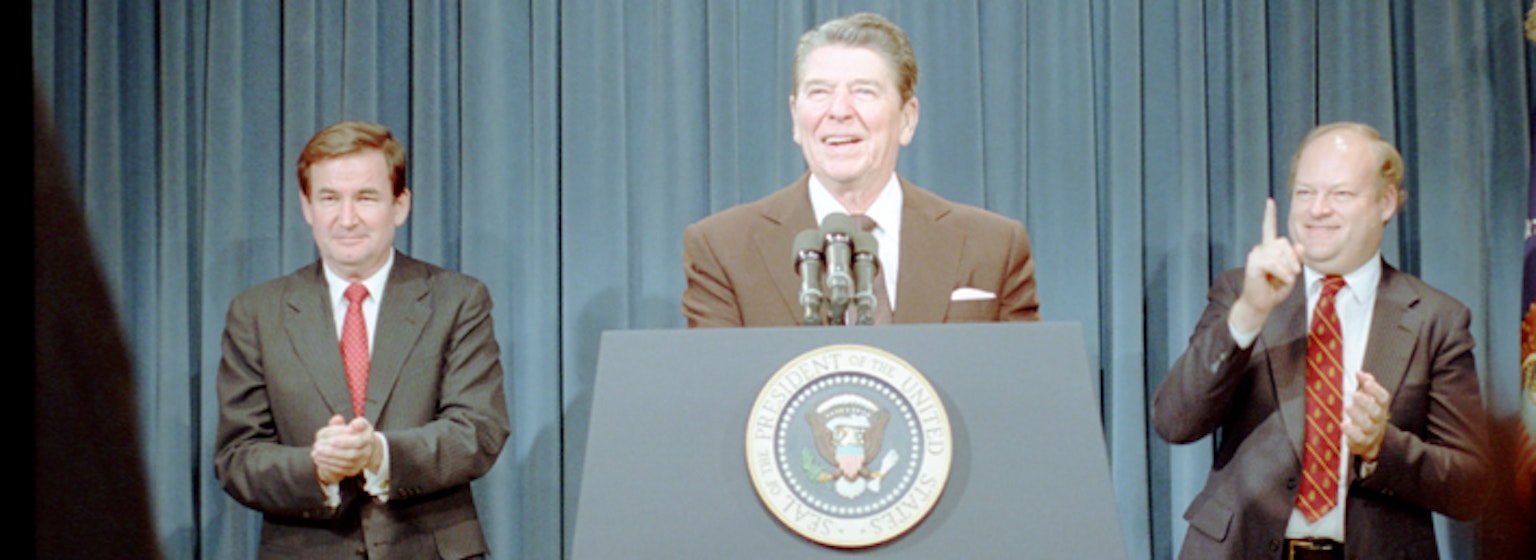 Ronald Reagan's white house diaries for the day of 10-18-1985