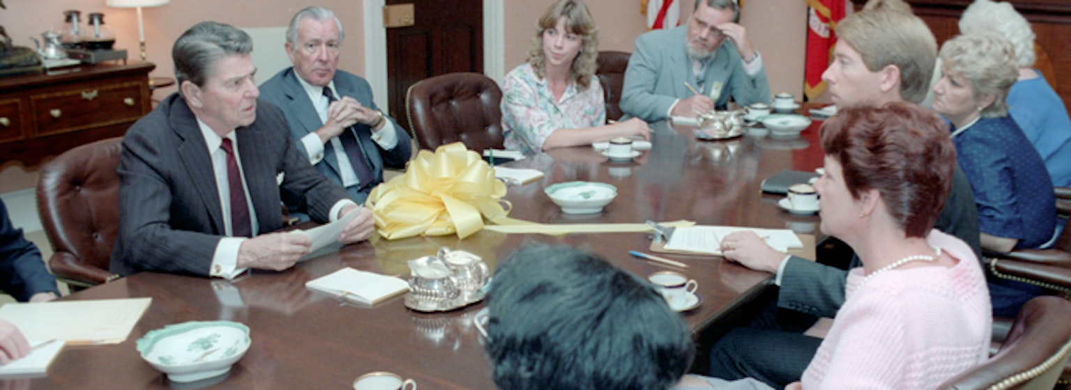 Ronald Reagan's white house diaries for the day of 10-28-1985