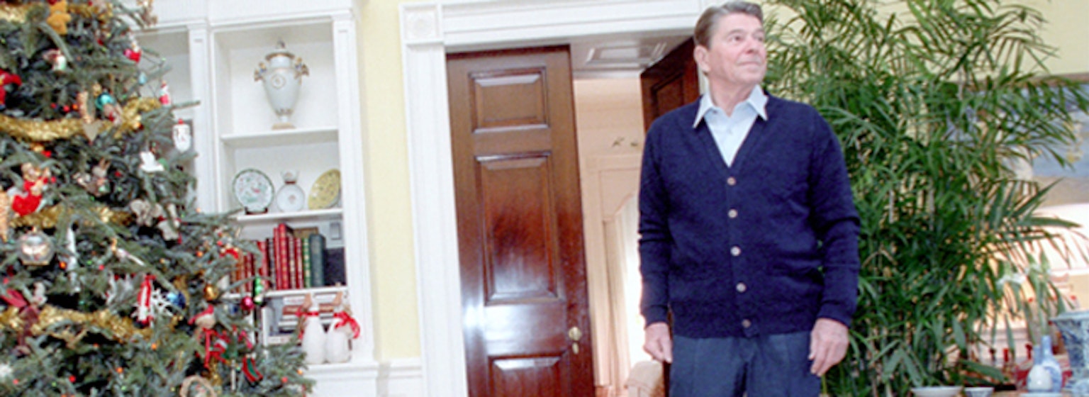 President Reagan's White House Diaries - 12-24-1985 Ronald Reagan's white house diaries for the day of 12-24-1985