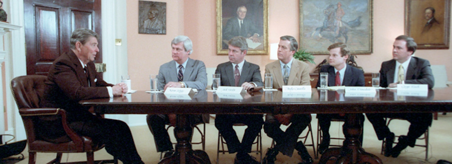 President Reagan's White House Diaries - 01-08-1986 Ronald Reagan's white house diaries for the day of 01-08-1986