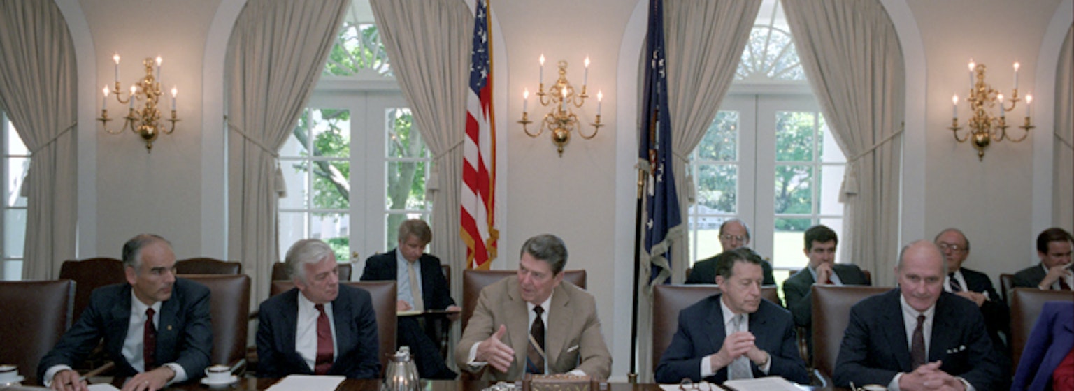 Ronald Reagan's white house diaries for the day of 05-08-1986