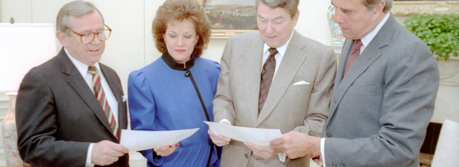 President Reagan's White House Diaries - 03-23-1987 Ronald Reagan's white house diaries for the day of 03-23-1987