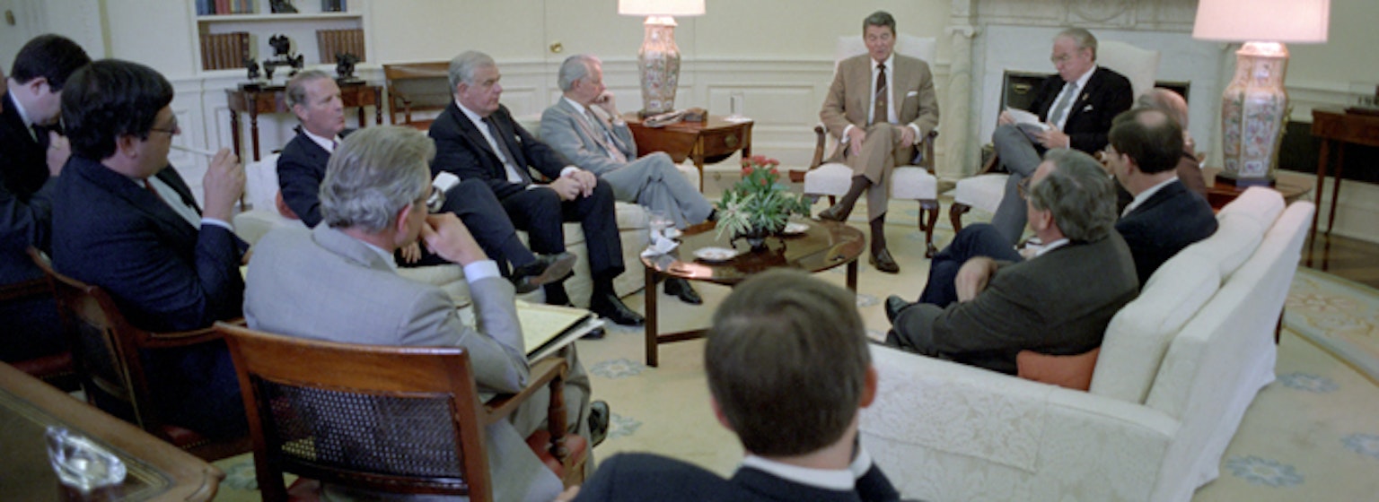 Ronald Reagan's white house diaries for the day of 06-15-1987