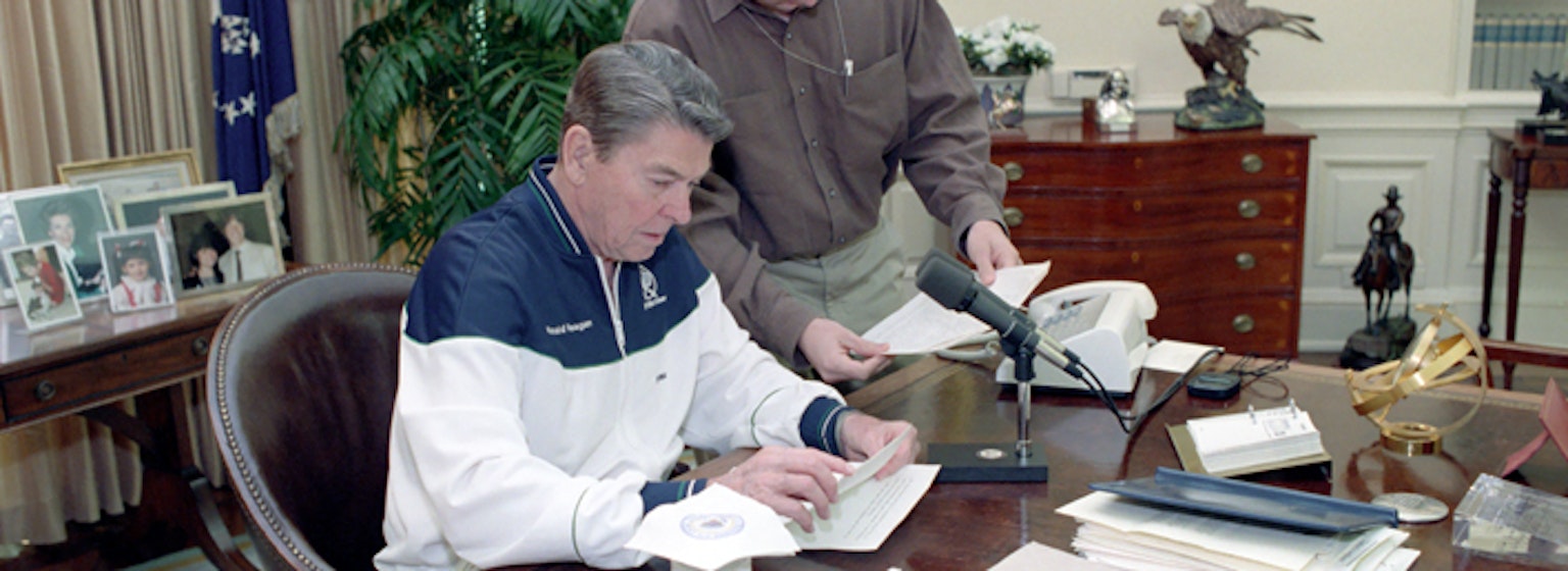 Ronald Reagan's white house diaries for the day of 03-19-1988