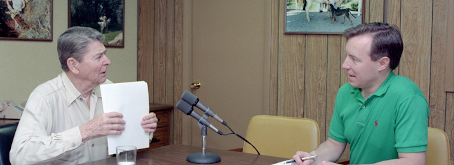 President Reagan's White House Diaries - 04-09-1988 Ronald Reagan's white house diaries for the day of 04-09-1988