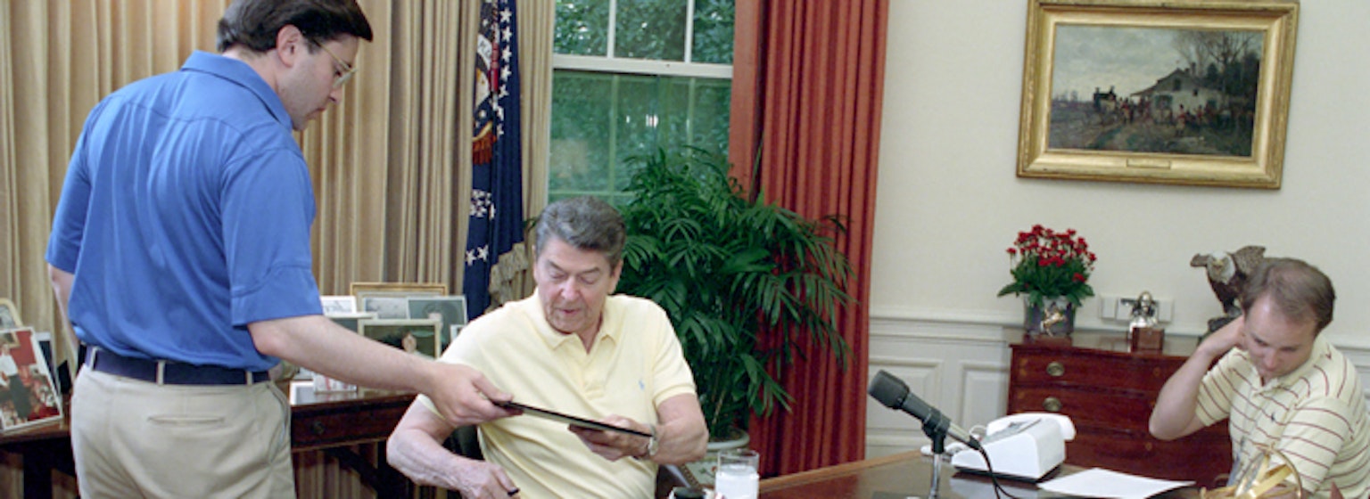 Ronald Reagan's white house diaries for the day of 07-16-1988