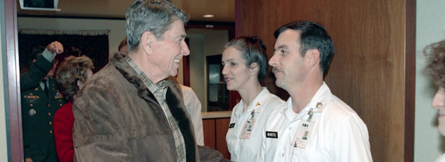 President Reagan's White House Diaries - 01-08-1989 Ronald Reagan's white house diaries for the day of 01-08-1989