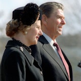 President Ronald Reagan and Prime Margaret Thatcher