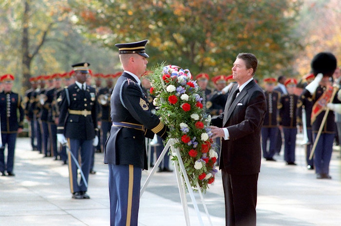 Ronald Reagan Gold Star Families Funeral