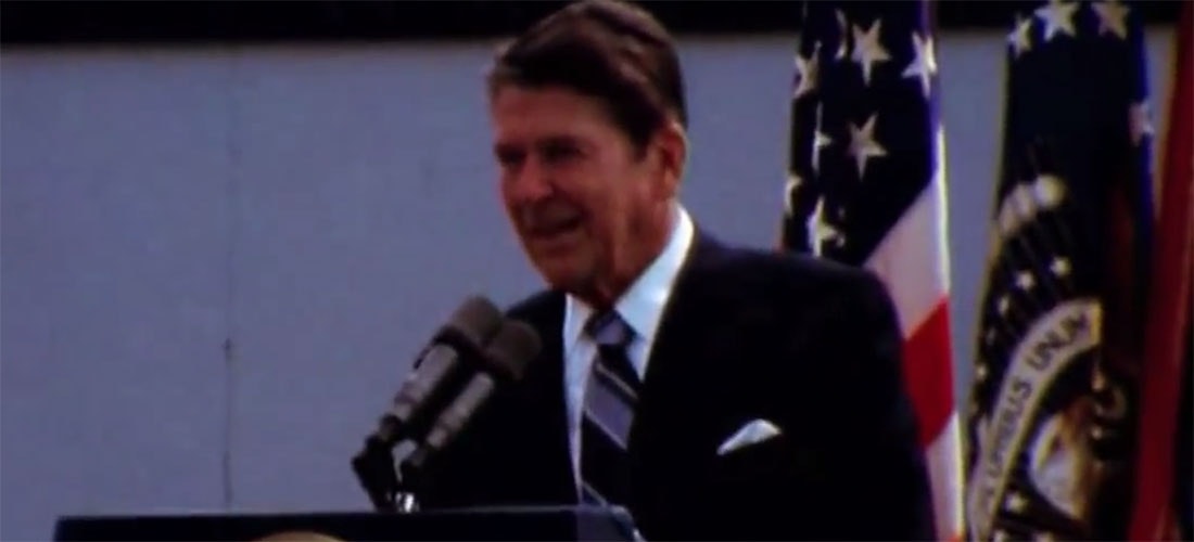 Ronald Reagan's quote A truly successful army is one that, because of…