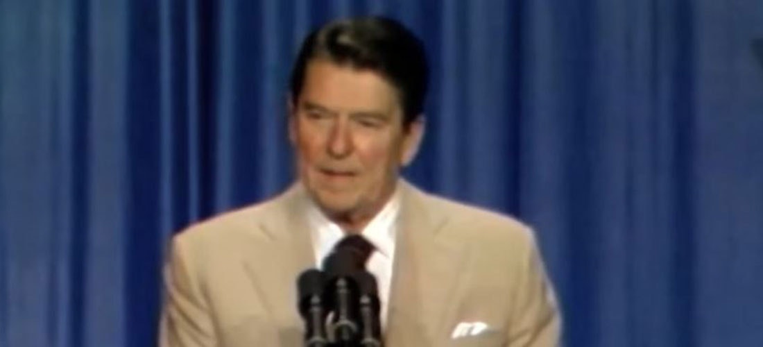 Ronald Reagan's quote It's a nasty truth, but those who seek to inflict…