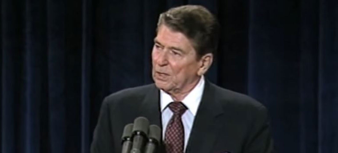 Ronald Reagan's quote The nine most terrifying words in the English…