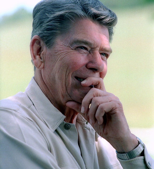 Ronald Reagan headshot