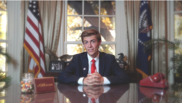 student at desk