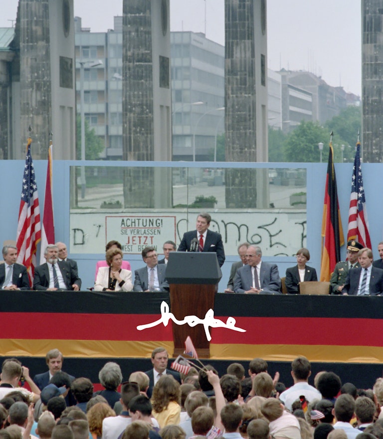 "Hope" - President Reagan giving Berlin Wall speech