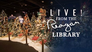 Live from the Reagan Library December 2022 Christmas Trees