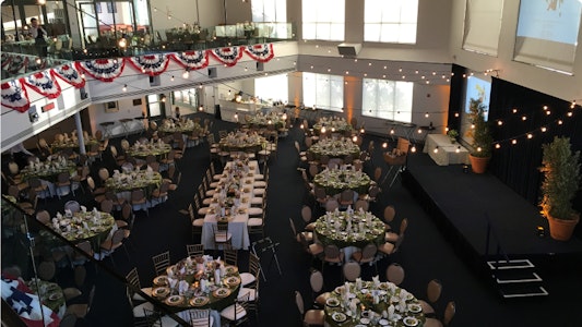 Presidential Learning Center event set up