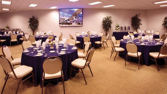 Air Force One Boardroom event setup